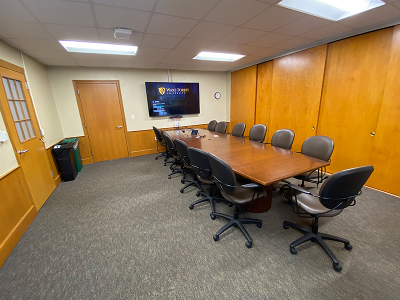 Hybrid Meeting Rooms WFU IS