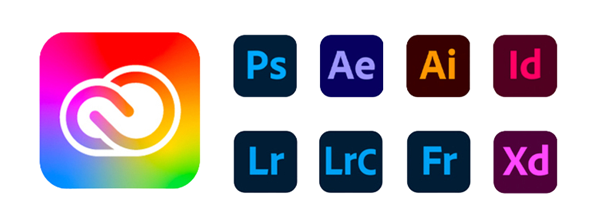 adobe creative cloud logos